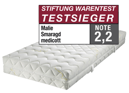 Malie Smaragd medicott, Ausstellungsstück
